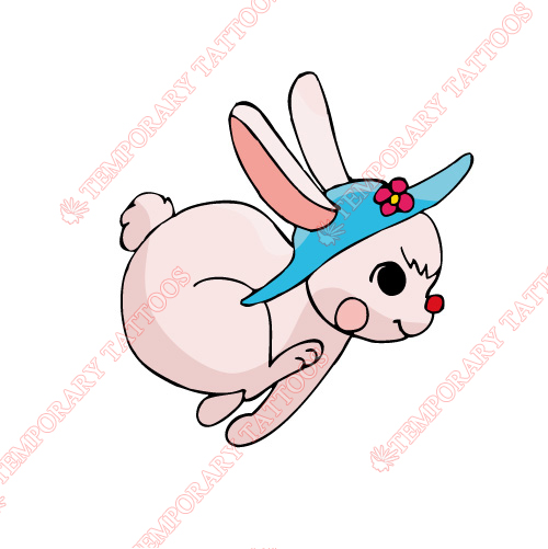 Rabbit Customize Temporary Tattoos Stickers NO.8916